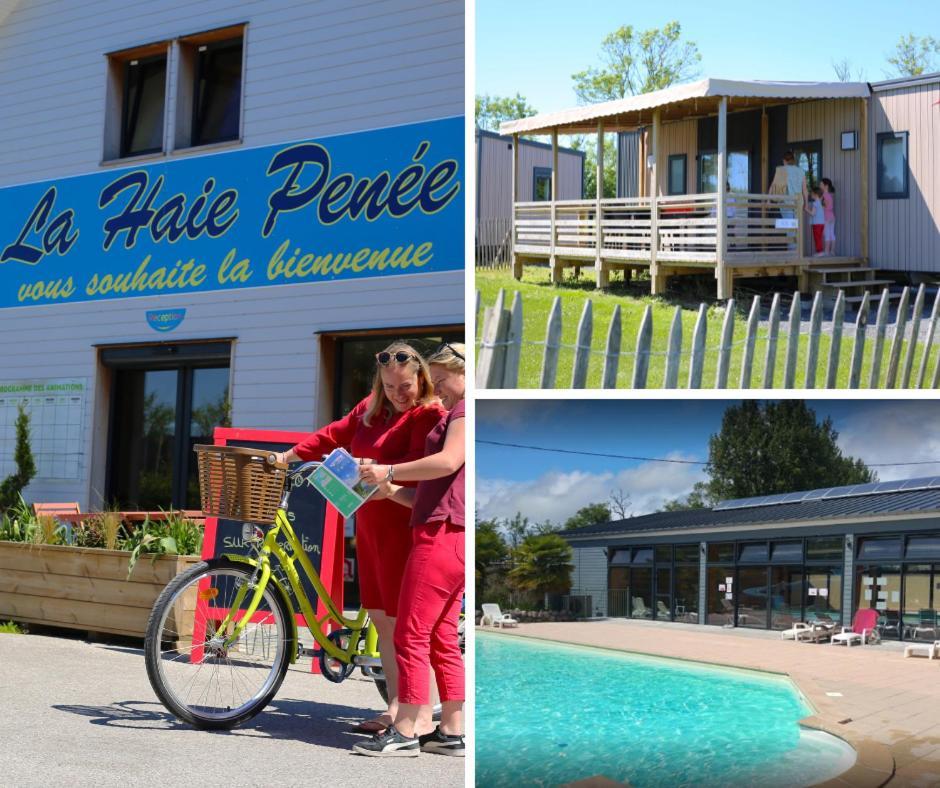 Camping La Haie Penee **** Saint-Quentin-en-Tourmont Exterior foto